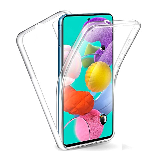 360º Silicon Case for Samsung Galaxy A05 Transparent